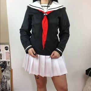 Asian School Girl Top